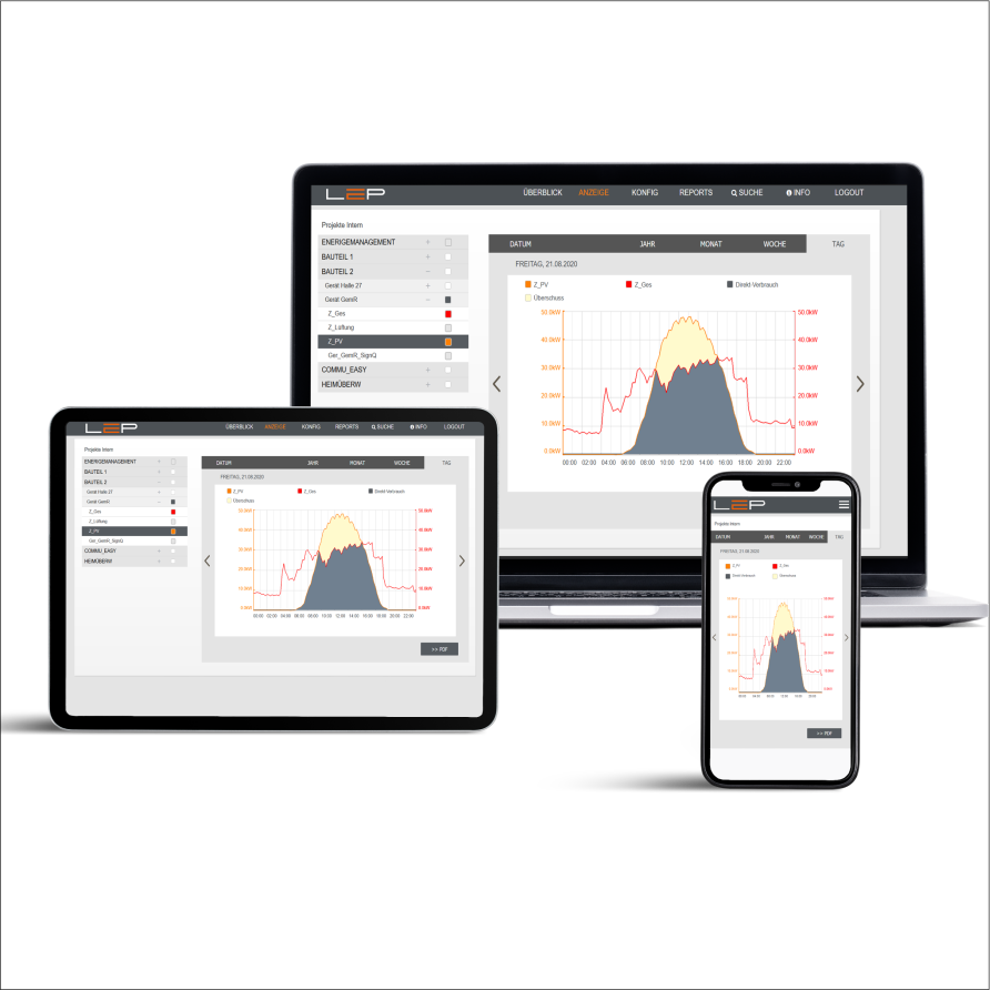 LeP Plattform Screenshot